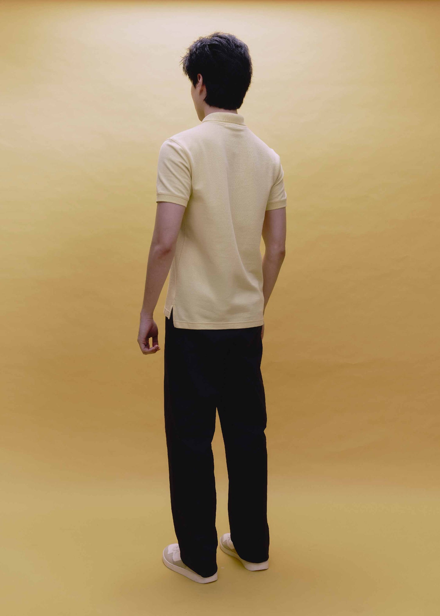 SUNLIGHT YELLOW SLIM FIT POLO SHIRT