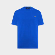 Load image into Gallery viewer, PERFORMANCE BLUE CUSTOM FIT CREW NECK T-SHIRT
