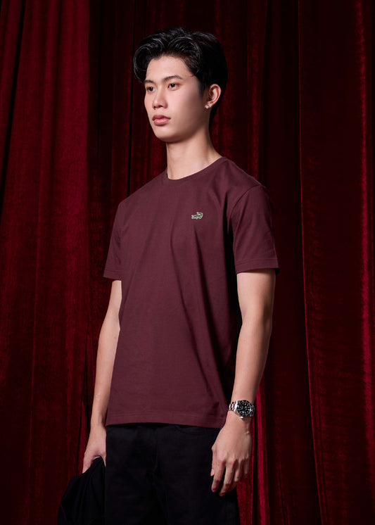 WINSOR WIND PURPLE CUSTOM FIT CREW NECK SHORT SLEEVE T-SHIRT