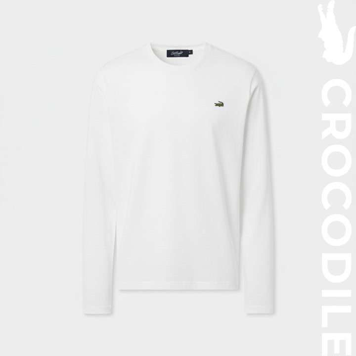 CLOUD DANCER CUSTOM FIT CREW NECK LONG SLEEVE T-SHIRT