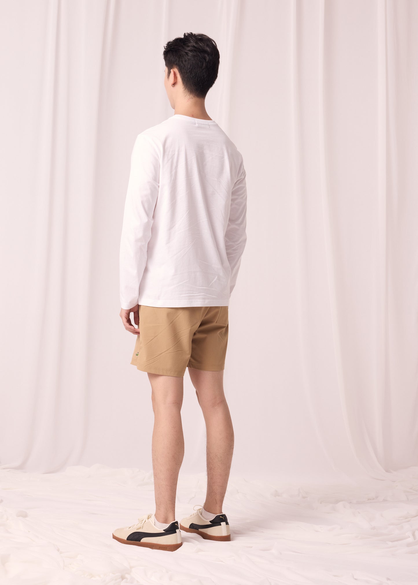 CLOUD DANCER CUSTOM FIT CREW NECK LONG SLEEVE T-SHIRT