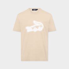 Load image into Gallery viewer, BEIGE CUSTOM FIT T-SHIRT WITH GRAPHIC PRINT
