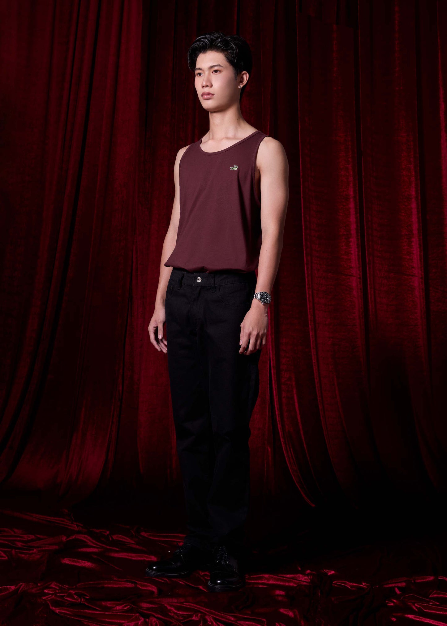 WINSOR WIND PURPLE CUSTOM FIT TANK SINGLET