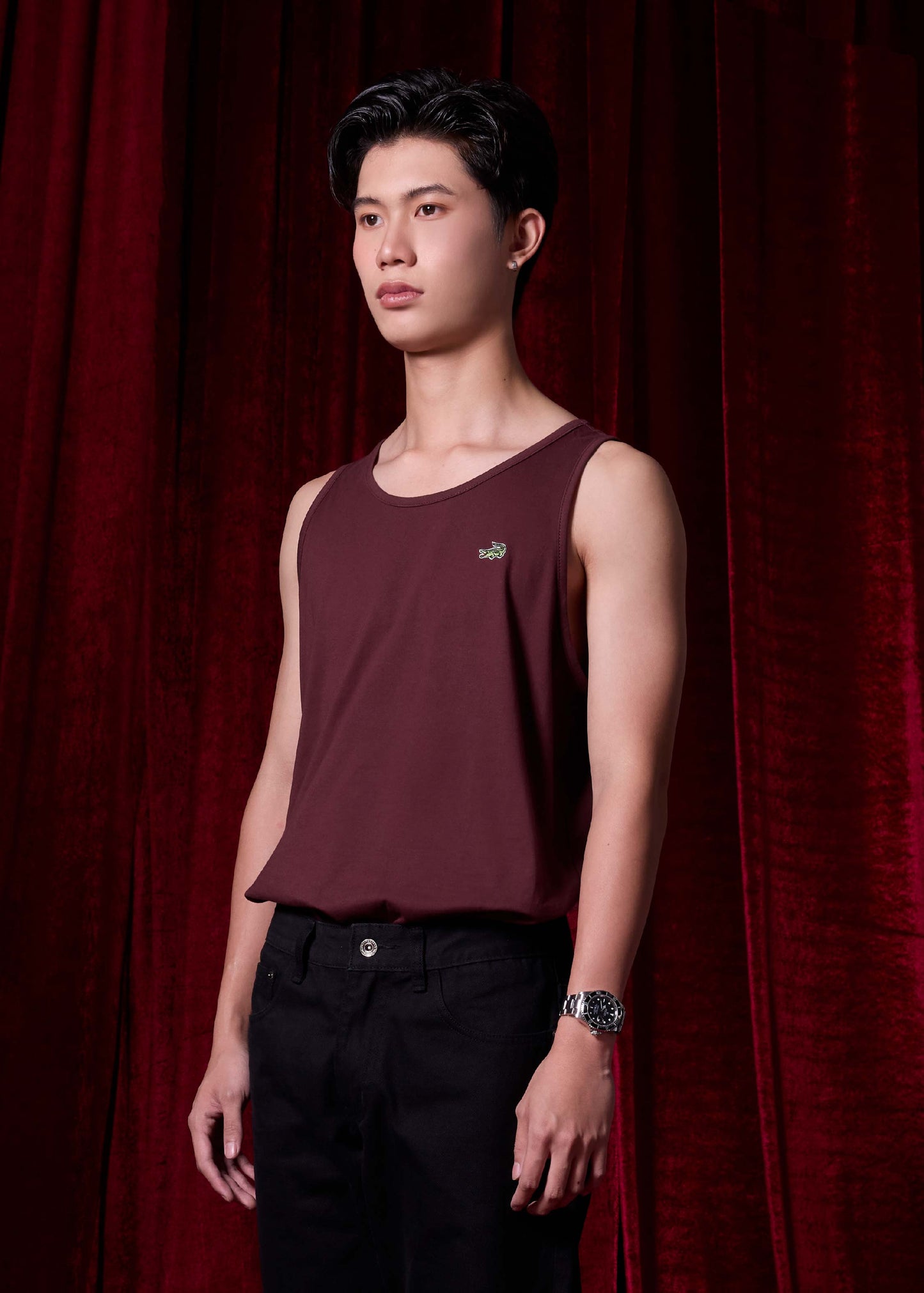 WINSOR WIND PURPLE CUSTOM FIT TANK SINGLET