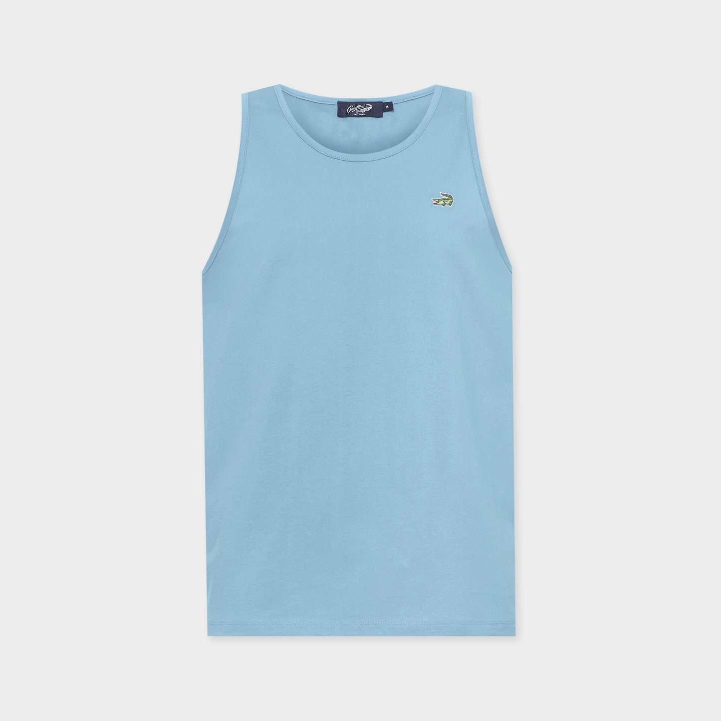 เสื้อกล้ามสีสตาร์ไลท์บลูทรงคัสตอมฟิต