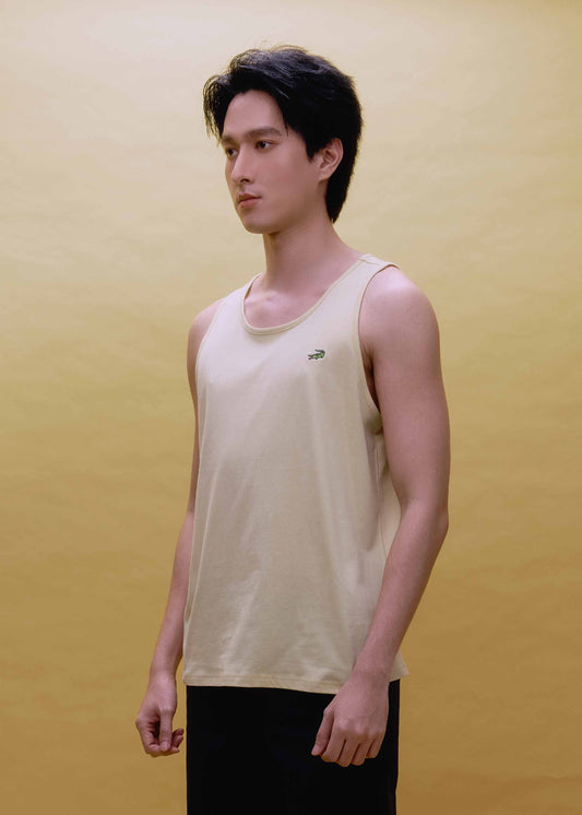 SUNLIGHT YELLOW CUSTOM FIT TANK SINGLET