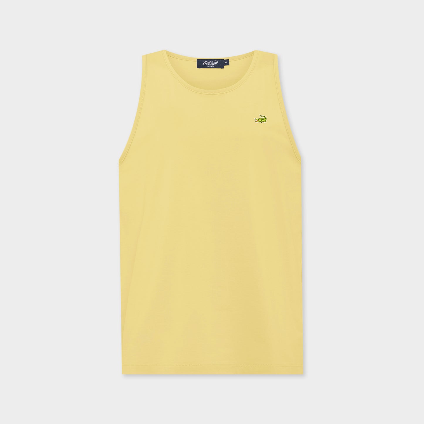SUNLIGHT YELLOW CUSTOM FIT TANK SINGLET