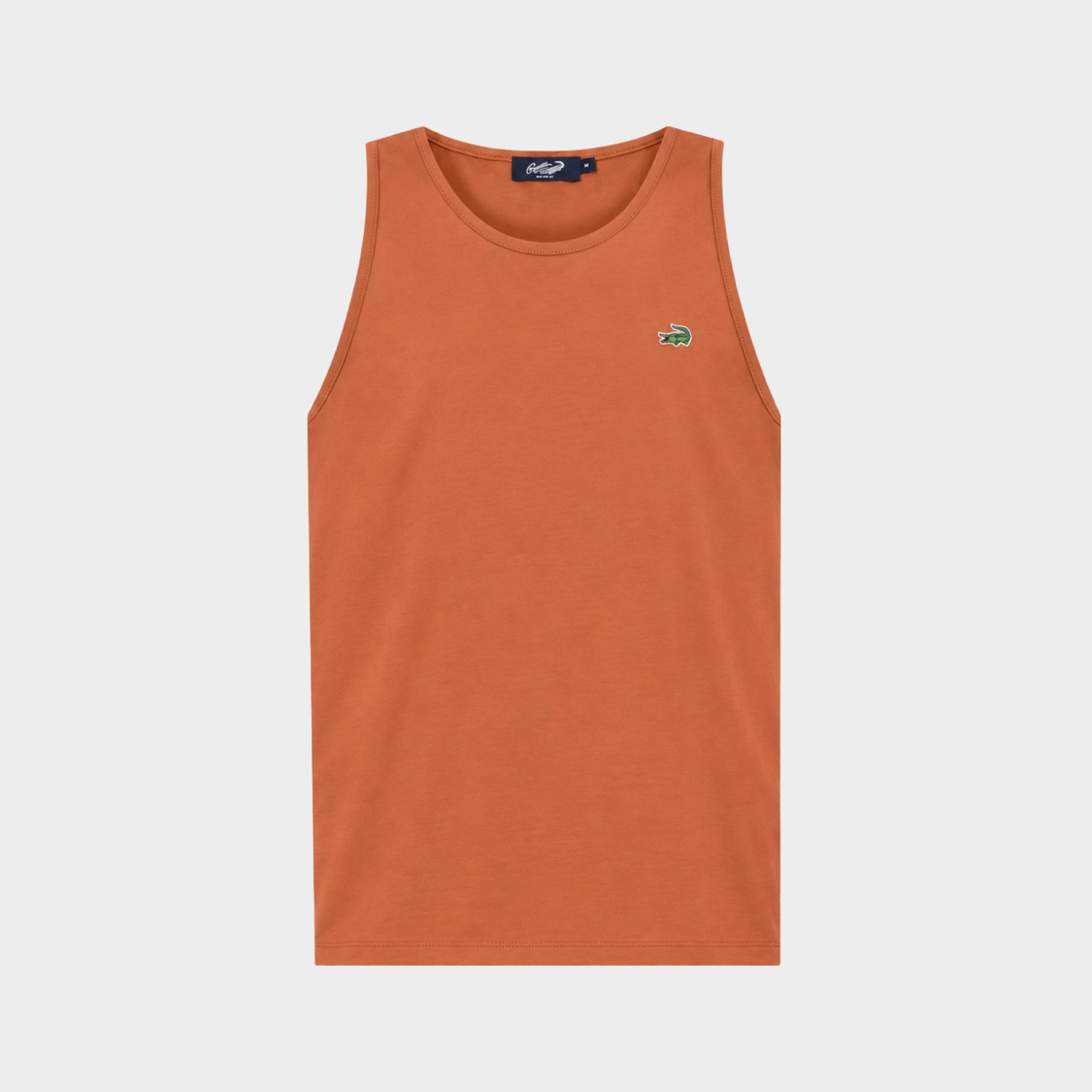 เสื้อกล้ามสีแบรนดี้เมล่อนทรงคัสตอมฟิต