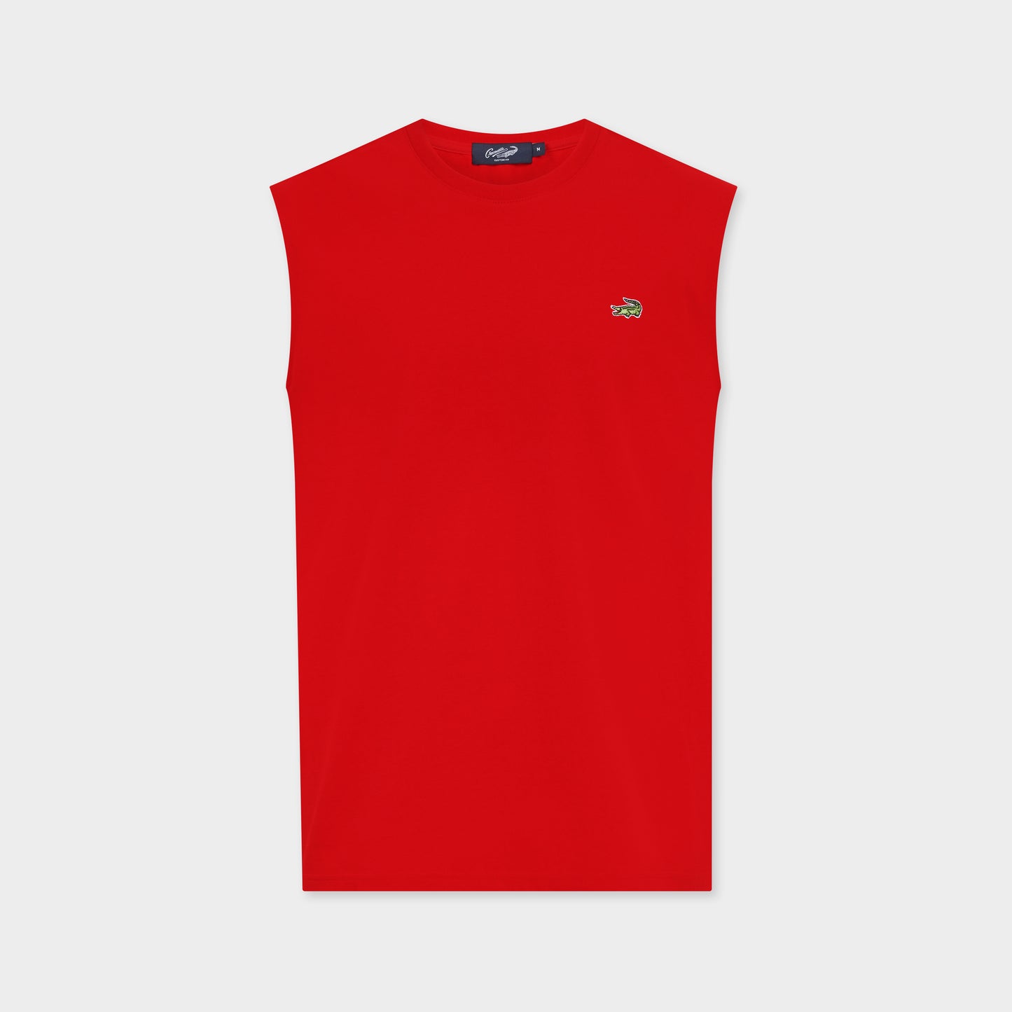 LAVA RED CUSTOM FIT SLEEVELESS TANK