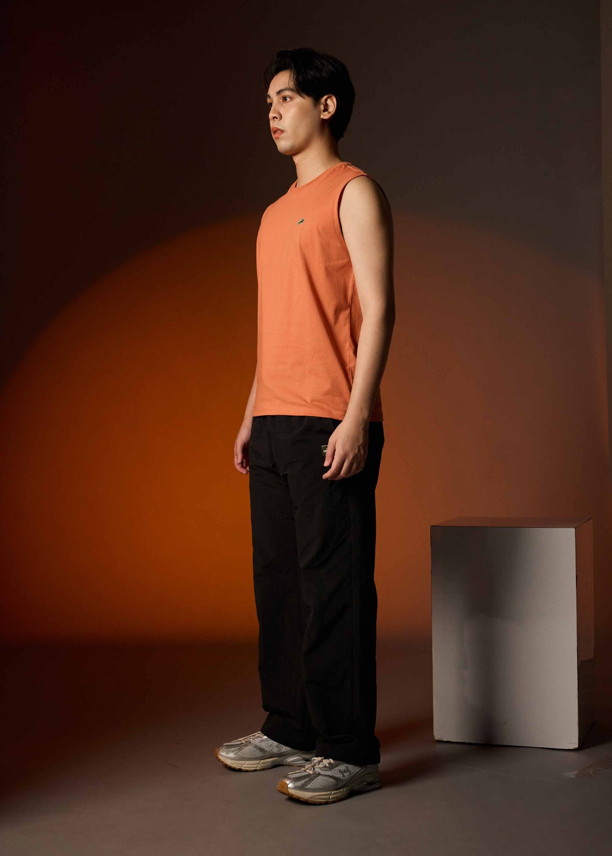 BRANDIED MELON CUSTOM FIT SLEEVELESS TANK