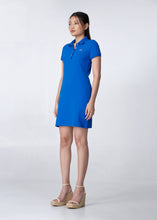 Load image into Gallery viewer, PERFORMANCE BLUE WOMEN ATHLETIC LENGTH DRESS
