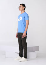 Load image into Gallery viewer, TRANQUIL BLUE CUSTOM FIT T-SHIRT WITH GRAPHIC PRINT
