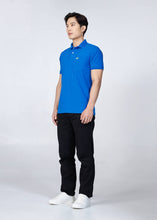 Load image into Gallery viewer, PERFORMANCE BLUE REGULAR FIT POLO SHIRT
