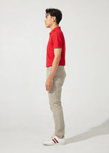 Load image into Gallery viewer, MOLTEN LAVA RED SLIM FIT POLO SHIRT
