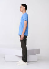 Load image into Gallery viewer, TRANQUIL BLUE CUSTOM FIT T-SHIRT WITH GRAPHIC PRINT
