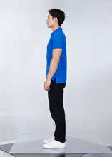 Load image into Gallery viewer, PERFORMANCE BLUE SLIM FIT POLO SHIRT
