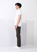 Load image into Gallery viewer, WHITE PEARL WHITE CUSTOM FIT POLO SHIRT
