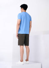 Load image into Gallery viewer, TRANQUIL BLUE CUSTOM FIT CREW NECK T-SHIRT

